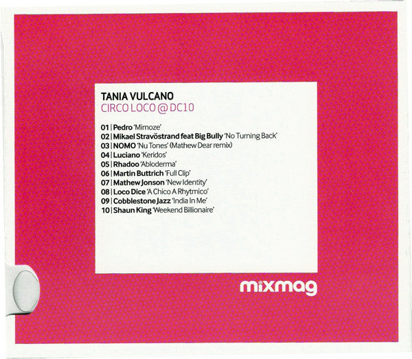 Tania Vulcano : Circo Loco @ DC10 (CD, Mixed, Dis)