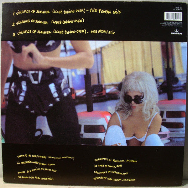 Duran Duran : Violence Of Summer (Love's Taking Over) (12", Single)