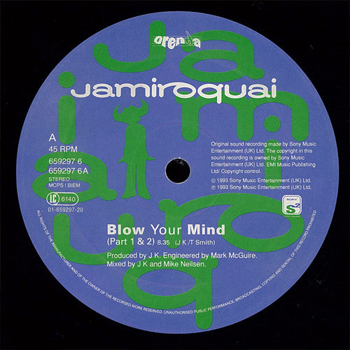 Jamiroquai : Blow Your Mind (12")