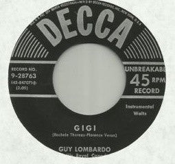 Guy Lombardo And His Royal Canadians : Terry's Theme From Limelight / Gigi  (7")