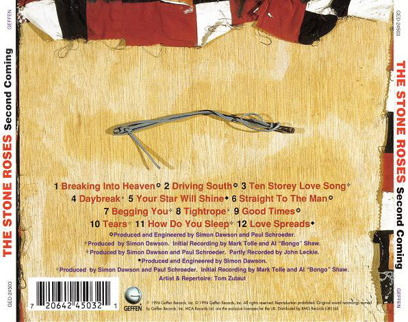 The Stone Roses : Second Coming (CD, Album, RE)