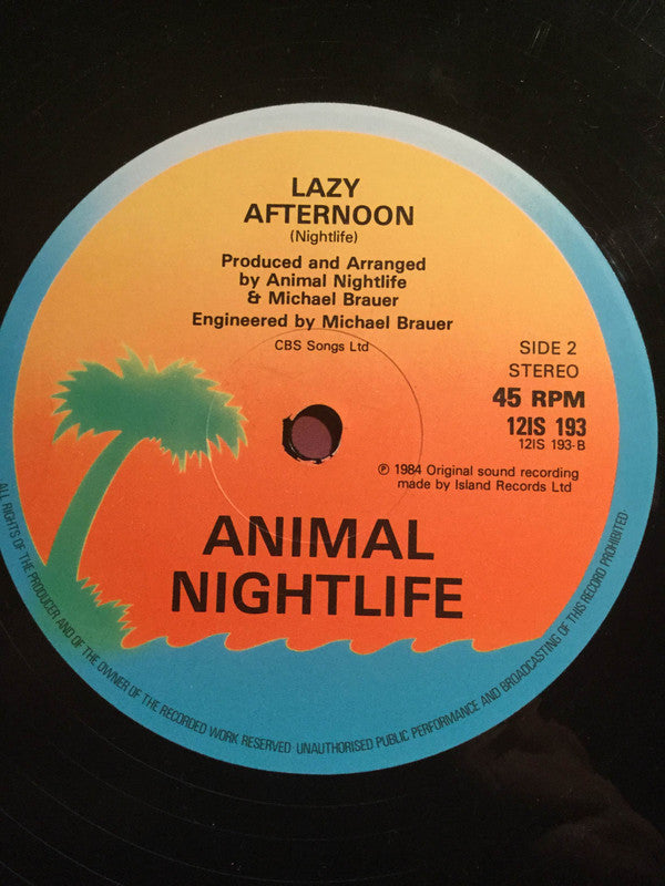 Animal Nightlife : Mr Solitaire (Panther Remix) (12", Single)