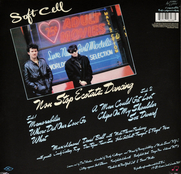 Soft Cell : Non Stop Ecstatic Dancing (LP, Album, RE)