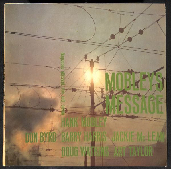 Hank Mobley : Mobley's Message (LP, Album, Mono)