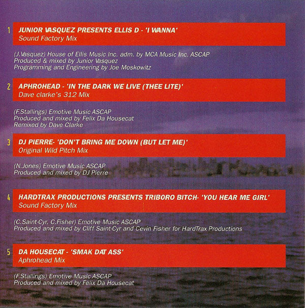 Junior Vasquez : The Future Sound Of New York (CD, Comp, Mixed)