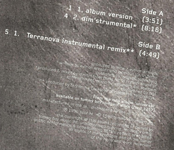 (móa) : Joy & Pain (12")