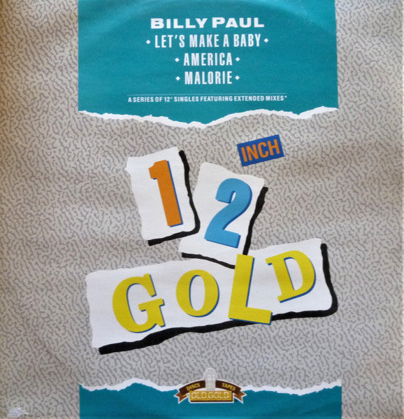 Billy Paul : Let's Make A Baby / America / Malorie (12")