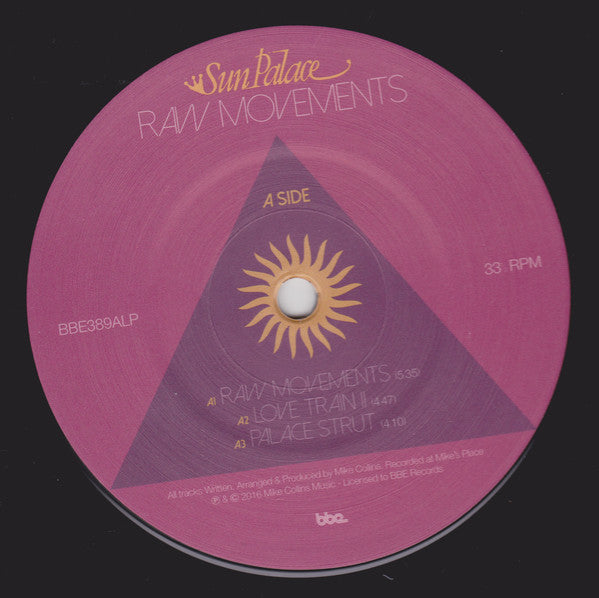 Sun Palace : Raw Movements / Rude Movements (2xLP, Comp)