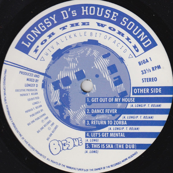 Longsy D : For The World (LP, Album)