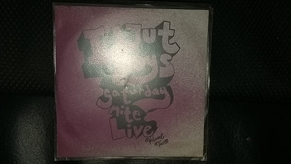 Idjut Boys : Saturday Nite Live Volume Two (CD, Mixed, Promo)