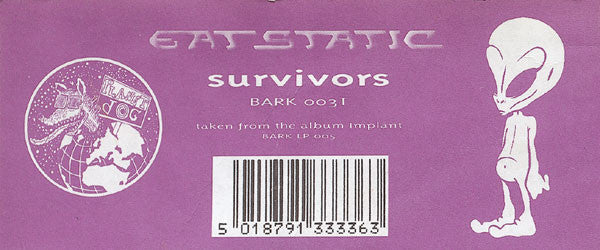 Eat Static : Survivors (12", S/Sided, Etch, Smplr)
