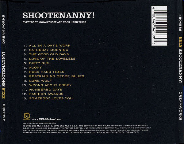 Eels : Shootenanny! (CD, Album)
