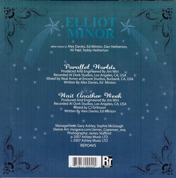 Elliot Minor : Parallel Worlds (7", Single)
