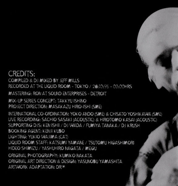 Jeff Mills : Live At The Liquid Room - Tokyo (CD, Mixed)