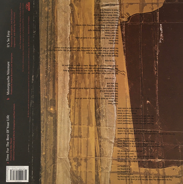 Strangelove : Time For The Rest Of Your Life (12", Single)