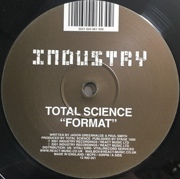 Total Science / Davide Carbone : Format / Direct (12")