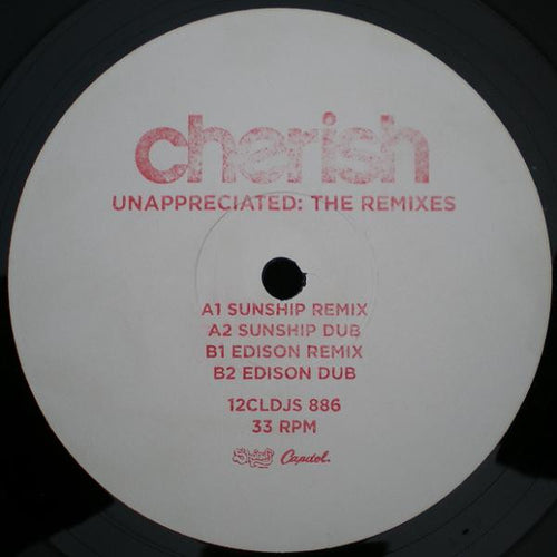 Cherish : Unappreciated: The Remixes (12", W/Lbl, Sta)