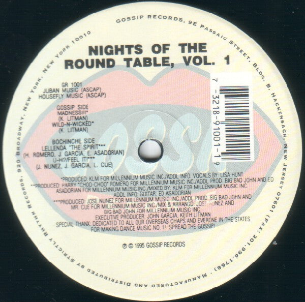 Various : Nights Of The Round Table Vol. 1 (12")