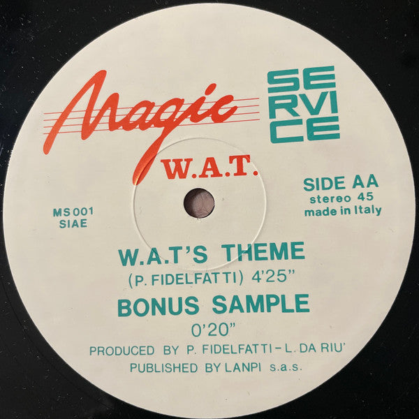W.A.T. (2) : Theme From S.W.A.T. (12")