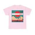 New WORLD House of Vinyl London - Classic Unisex Heavy Cotton Tee - in PINK