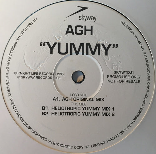 AGH : Yummy (12", Promo)