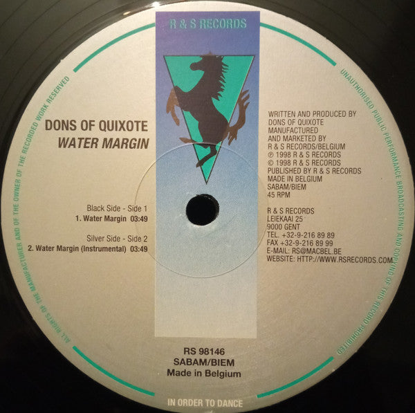Dons Of Quixote : Water Margin (12")