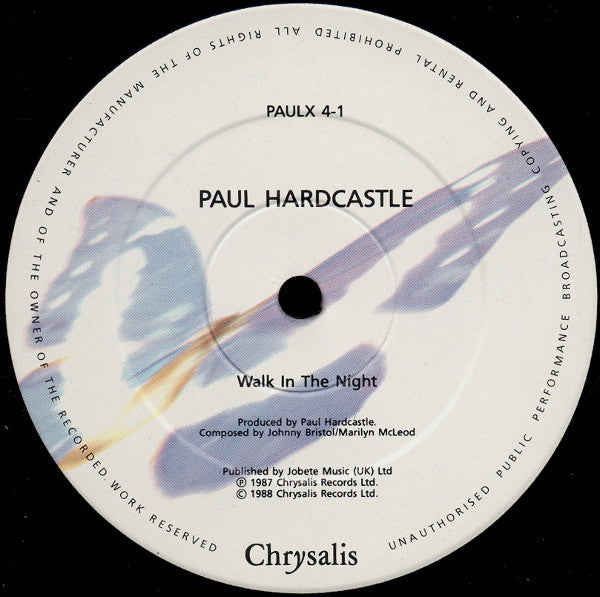 Paul Hardcastle : Walk In The Night (12", Single)