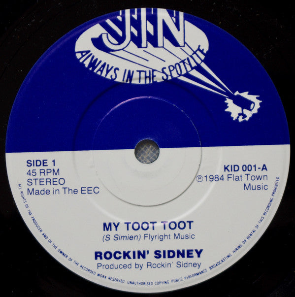 Rockin' Sidney : My Toot Toot (7", Single)