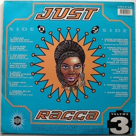 Various : Just Ragga Volume 3 (LP, Comp)