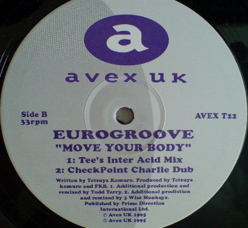 Eurogroove : Move Your Body (12")
