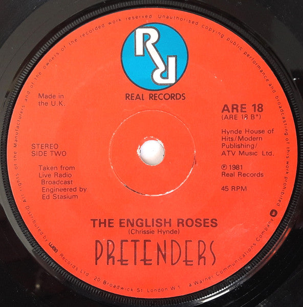 Pretenders* : I Go To Sleep (7", Single)