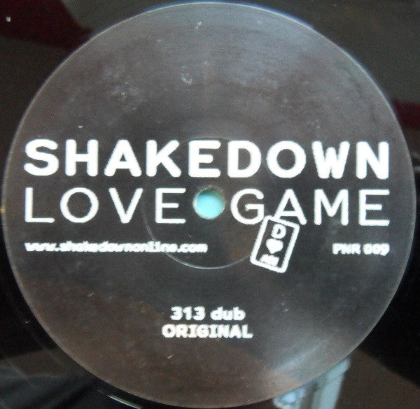 Shakedown : Love Game (12", Promo)