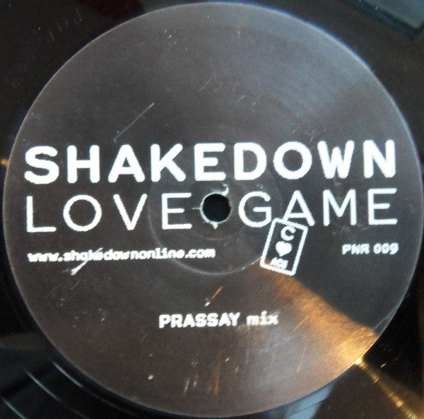 Shakedown : Love Game (12", Promo)