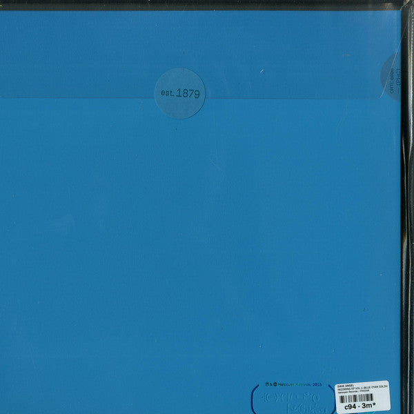 Dave Angel : Incoming EP Vol. 1 (12", Blu)