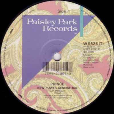 Prince : New Power Generation (12", Single)