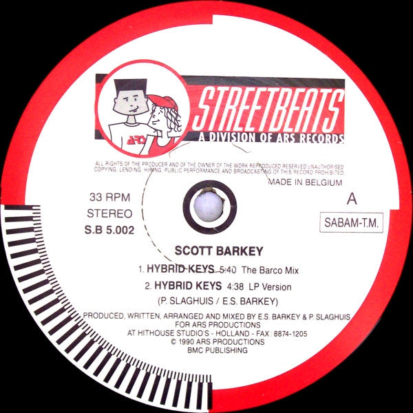 Scott Barkey : Hybrid Keys (12")