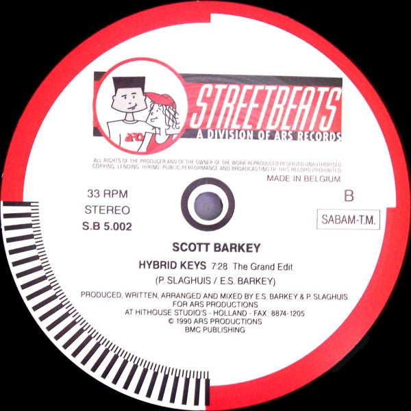Scott Barkey : Hybrid Keys (12")