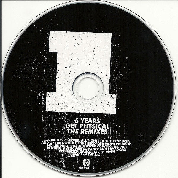 Various : 5 Years Get Physical (2xCD, Comp)