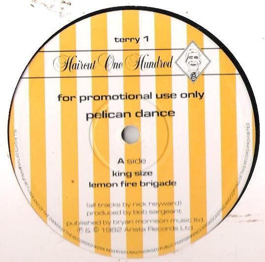 Haircut One Hundred : Pelican Dance (12", EP, Promo)