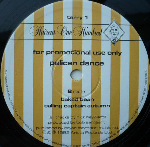 Haircut One Hundred : Pelican Dance (12", EP, Promo)