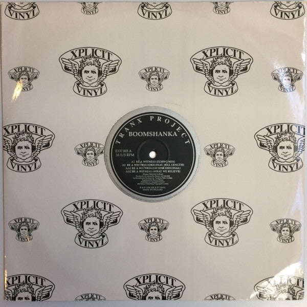 Boomshanka : Be A Witness (12", Gen)