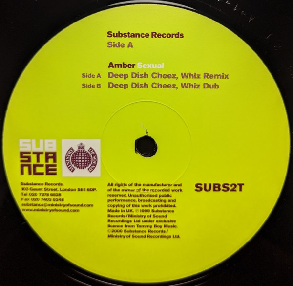 Amber : Sexual (12")