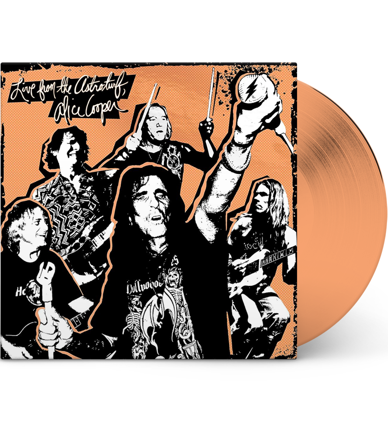 Alice Cooper – Live from the Astroturf (Limitierte 12-Zoll-LP auf 180g Aprikosen-Vinyl mit DVD)