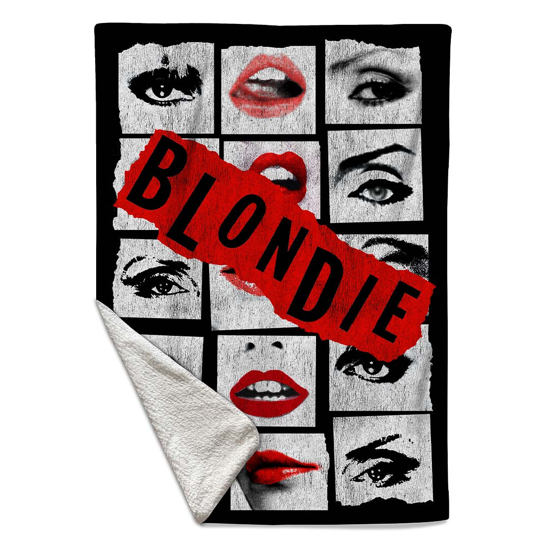 Rocksax Blondie Blanket - Lips