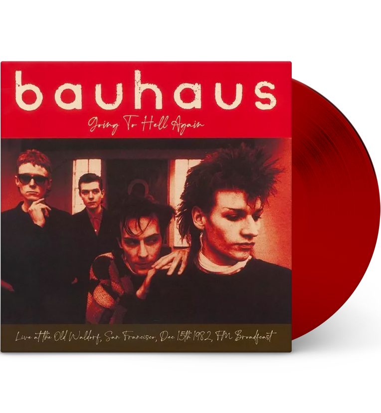 Bauhaus – Going to Hell Again: Live in San Francisco, 1982 (Limitierte 12-Zoll-LP auf rotem Vinyl)