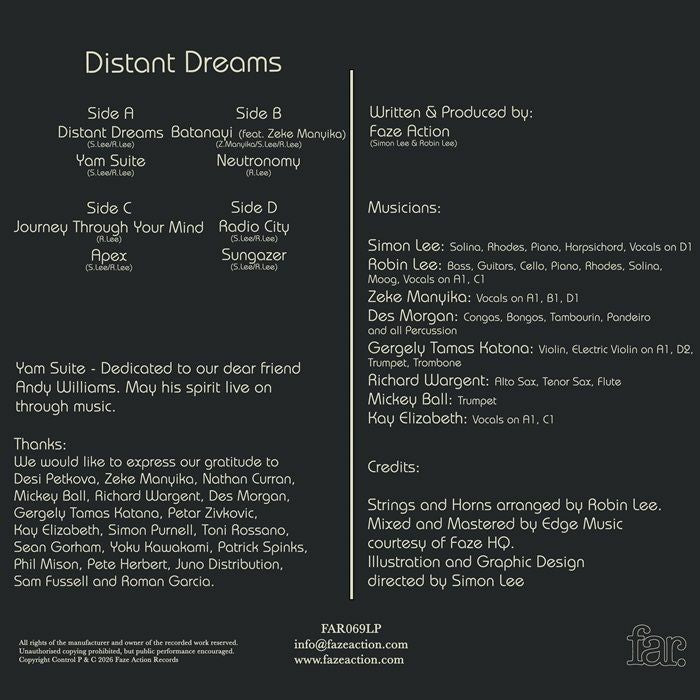 FAZE ACTION - Distant Dreams (2xLP) (Mint (M))