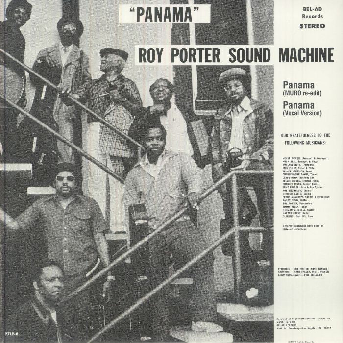 ROY PORTER SOUND MACHINE - Panama (feat Muro edit) (7") (Mint (M))