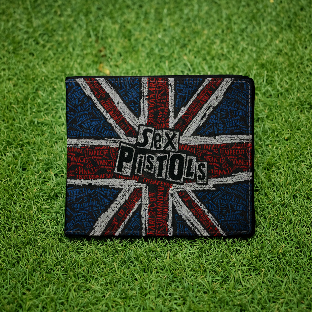 Portefeuille Rocksax Sex Pistols - Drapeau britannique