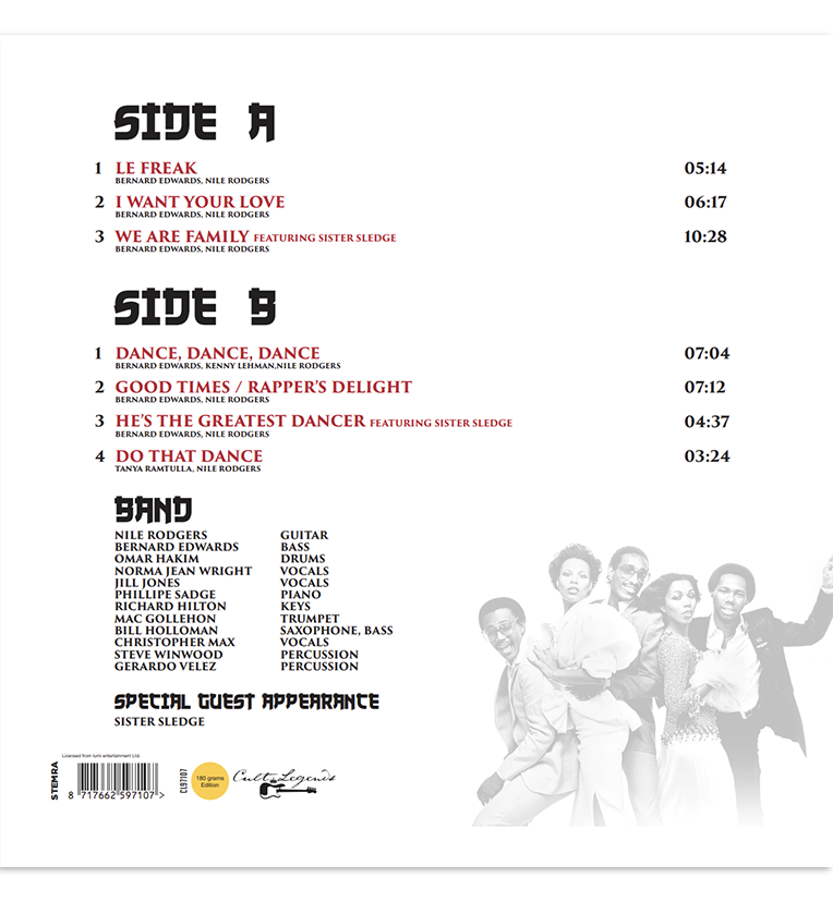 Chic – Live at the Budokan, Japan, 1996 (12-Zoll-Album auf 180g Vinyl)