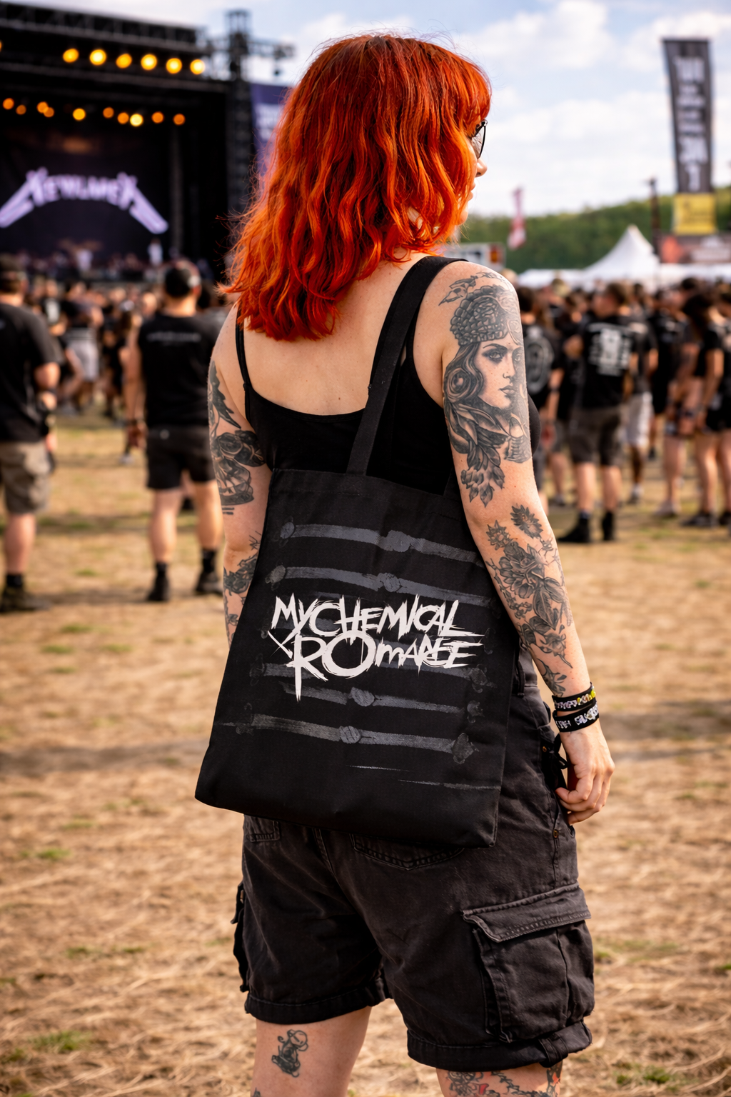 Sac fourre-tout Rocksax My Chemical Romance - The Black Parade